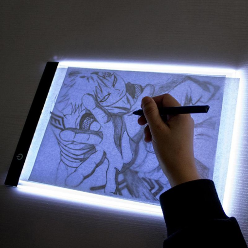 Premium Portable Drawing Digital Sketch Light Pad With Pen | Zincera